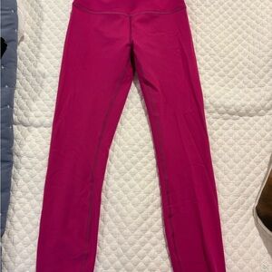 Lululemon Athletica Women's Pink Leggings
